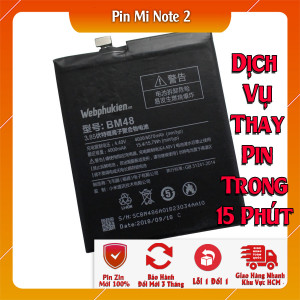 Pin Webphukien cho Xiaomi Mi Note 2  Việt Nam (BM48) - 4070mAh 